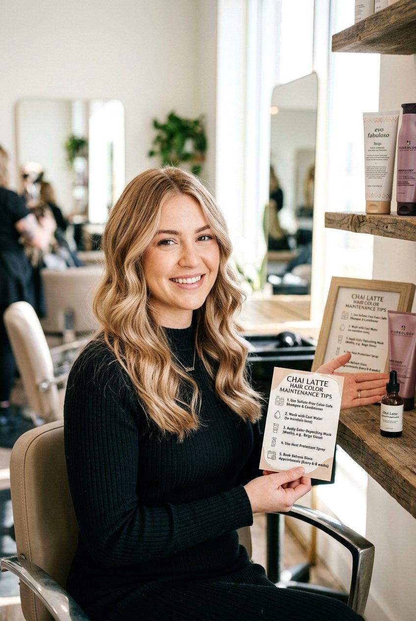 Chai Latte Hair Color Maintenance Tips - 20 chai latte hair color - 20 chai latte hair color