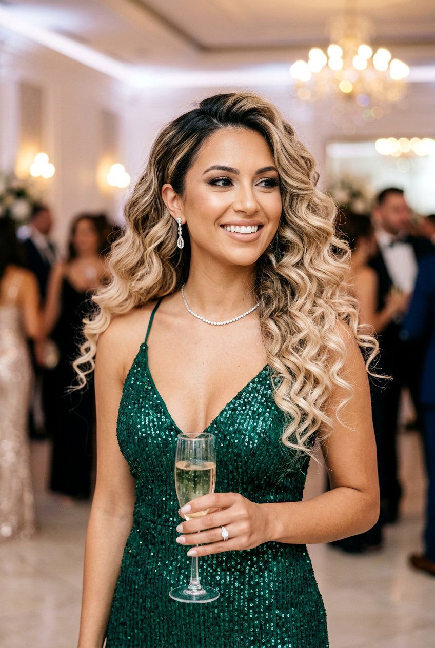 Champagne Balayage Dark Roots - 20 natural looking balayage for brunettes - 20 natural looking balayage for brunettes