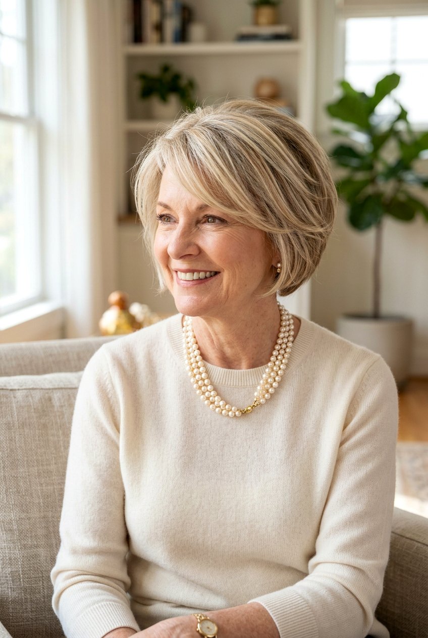 Champagne Beige Blonde Highlights For Older Women - 20 champagne beige blonde highlights - 20 champagne beige blonde highlights