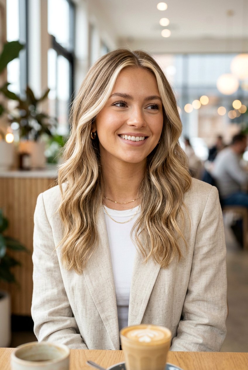 Champagne Beige Blonde Money Piece Highlights - 20 champagne beige blonde highlights - 20 champagne beige blonde highlights