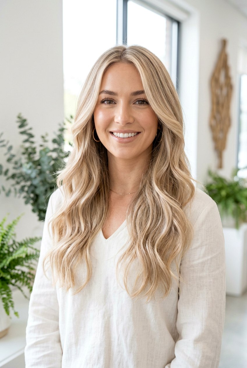 Champagne Beige Blonde With Subtle Lowlights - 20 champagne beige blonde hair - 20 champagne beige blonde hair