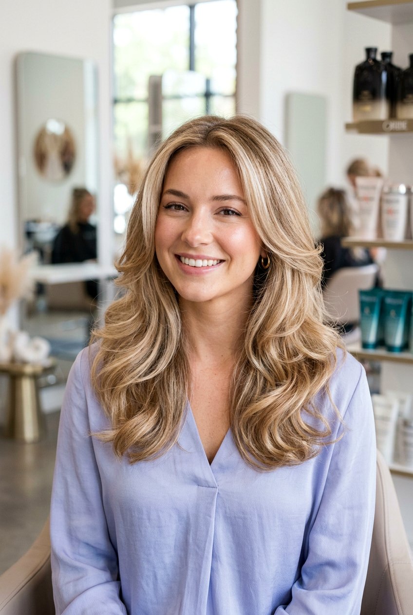 Champagne Blonde Balayage Fine Hair - 20 natural looking balayage for blondes - 20 natural looking balayage for blondes