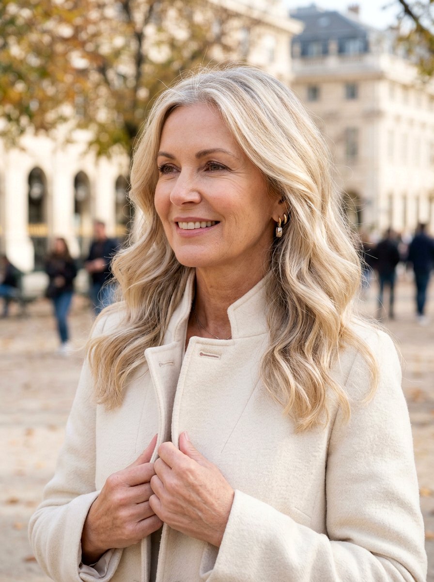 Champagne Blonde Balayage For Radiance - 20 subtle balayage for mature women - 20 subtle balayage for mature women