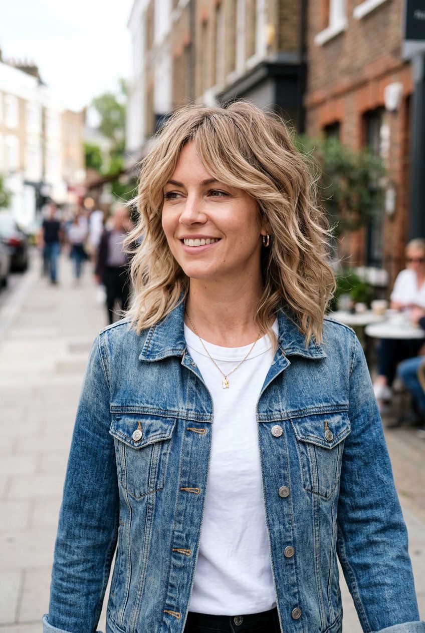 Champagne Blonde Balayage Shag Haircut - 20 champagne blonde balayage for mature women - 20 champagne blonde balayage for mature women