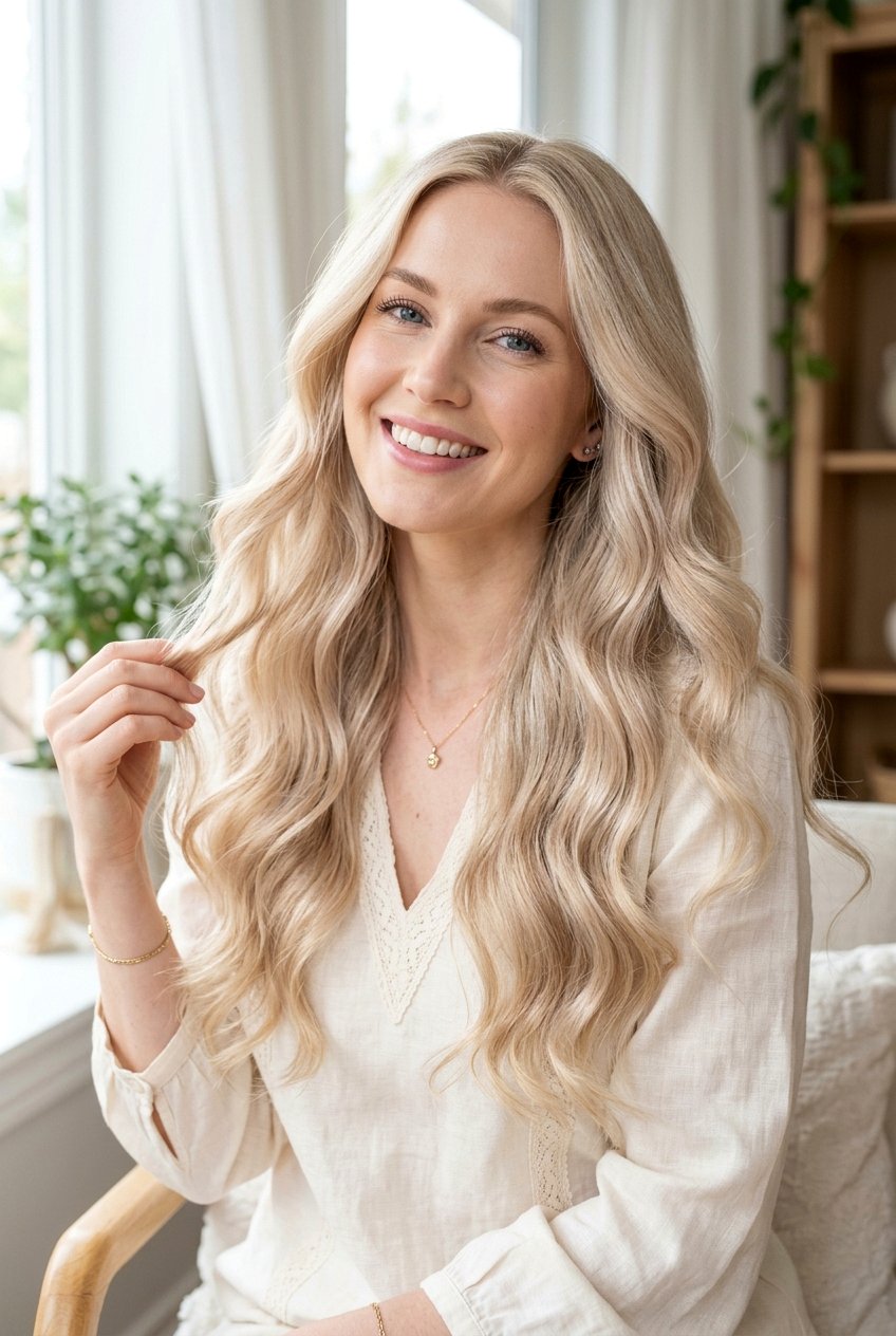 Champagne Blonde Hair Color - 20 hair color ideas for cool undertones - 20 hair color ideas for cool undertones