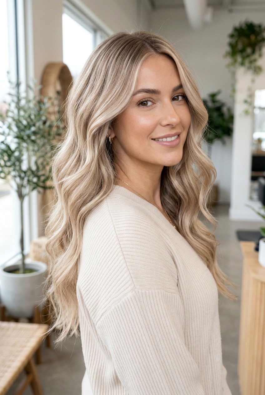 Champagne Blonde Hair Color - 20 quiet luxury hair color - 20 quiet luxury hair color