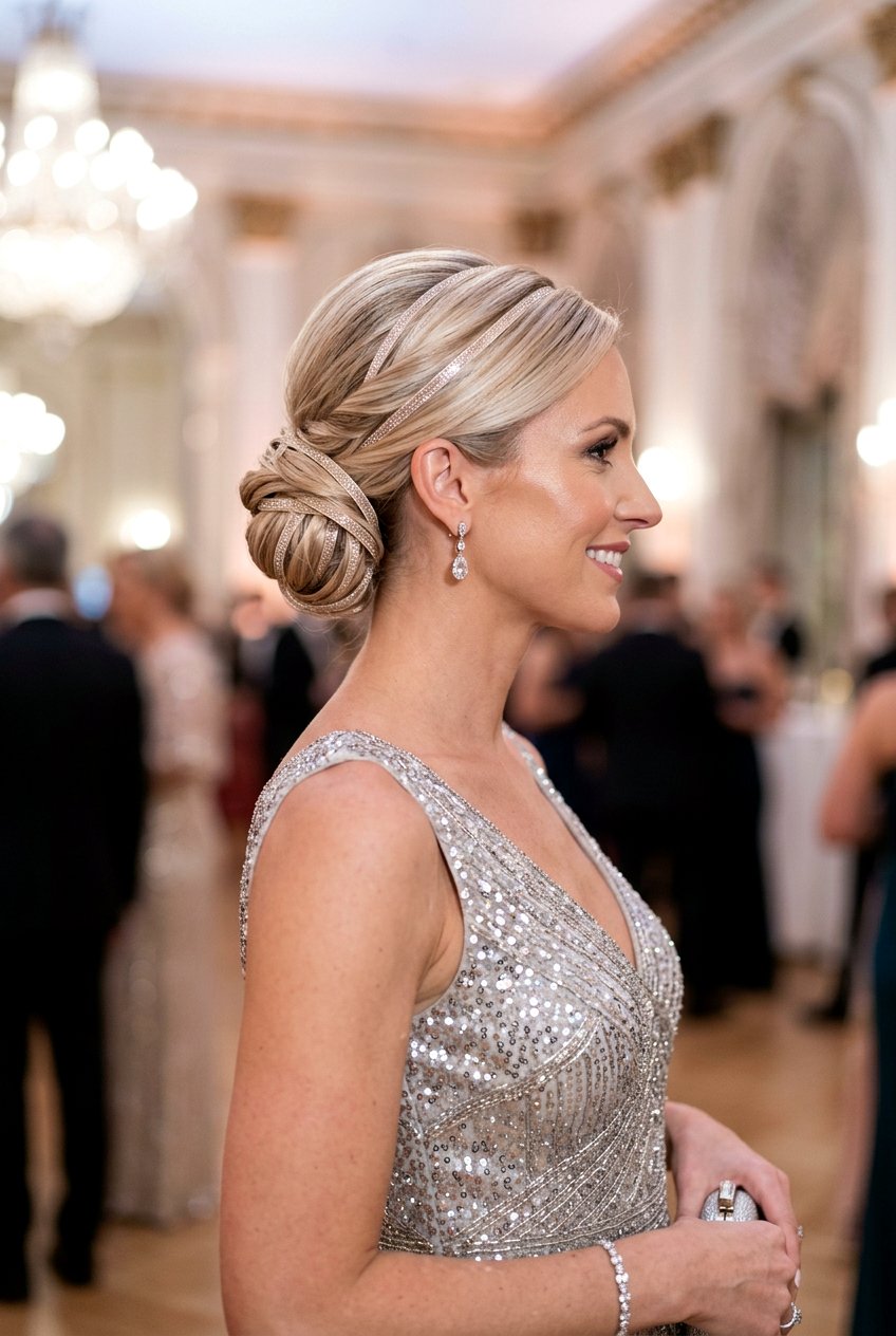 Champagne Blonde Luminous Ribbons - 20 delicate blonde ribbons for mature hair - 20 delicate blonde ribbons for mature hair