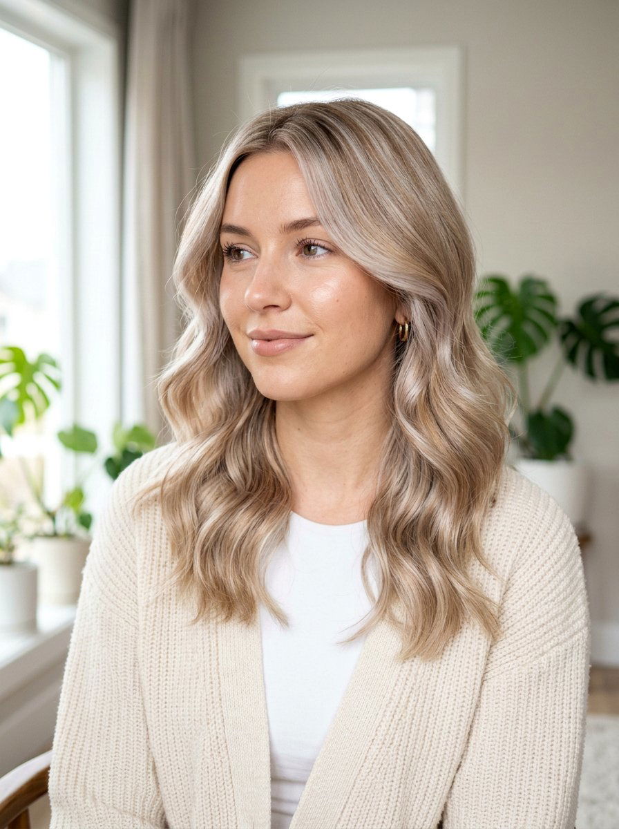 Champagne Silver Blonde - 20 winter silver blonde hair color - 20 winter silver blonde hair color