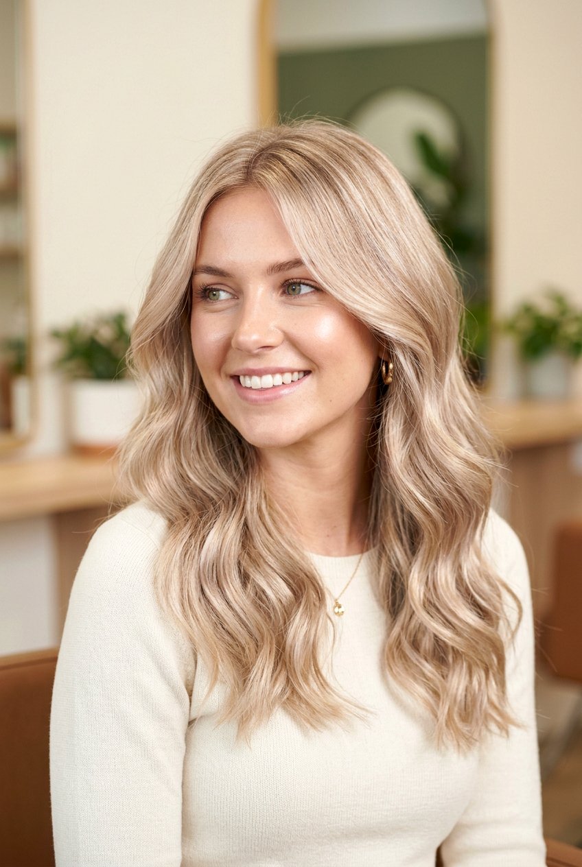 Champagne blonde - 20 spring blonde hair ideas - 20 spring blonde hair ideas
