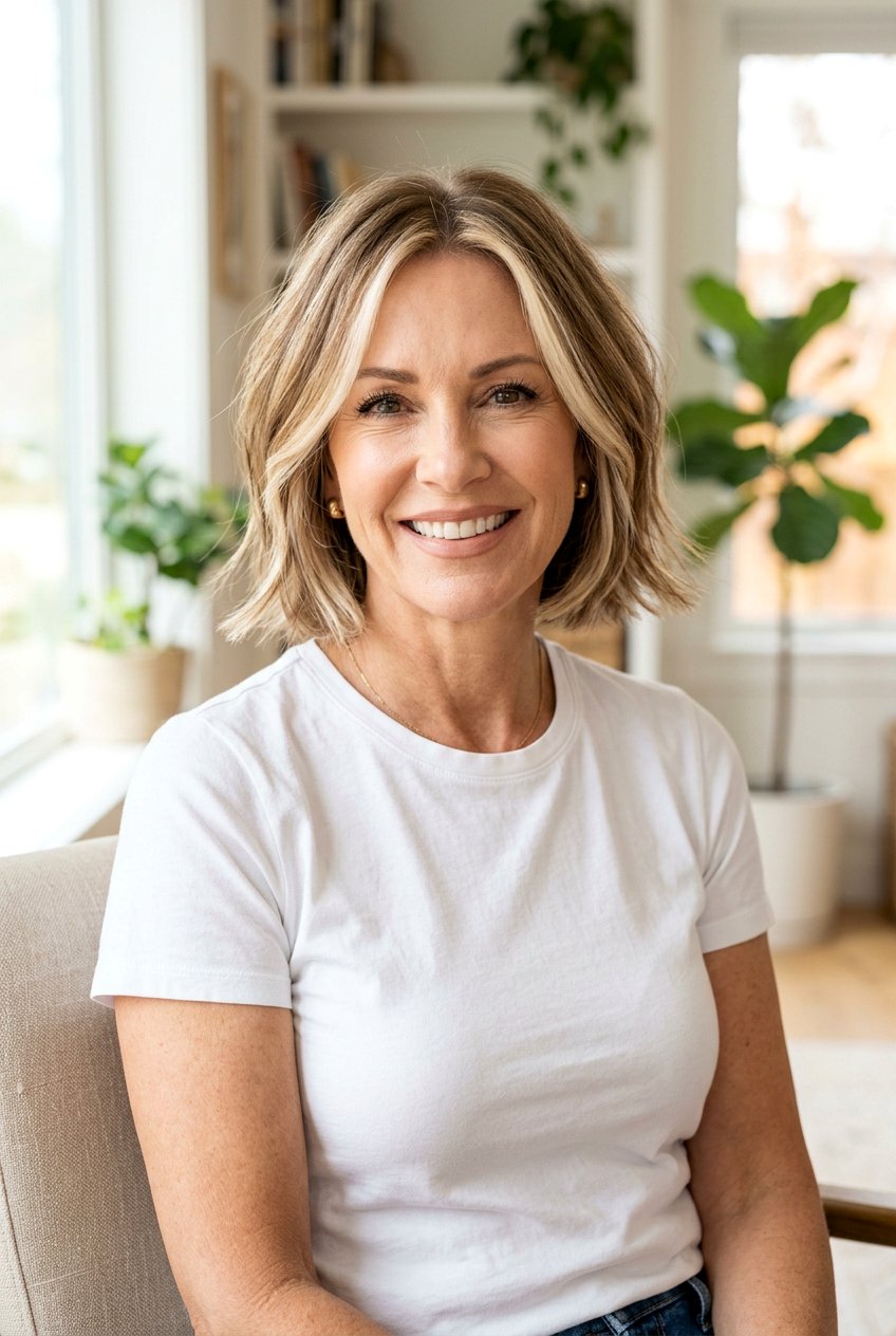 Champagne blonde face framing pieces - 20 champagne blonde for women over 50 - 20 champagne blonde for women over 50