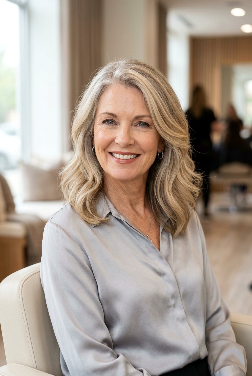 Champagne blonde for gray coverage - 20 champagne blonde for women over 50 - 20 champagne blonde for women over 50