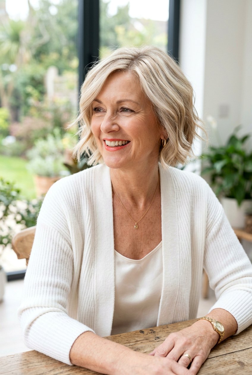 Champagne blonde for thin hair - 20 champagne blonde for women over 50 - 20 champagne blonde for women over 50