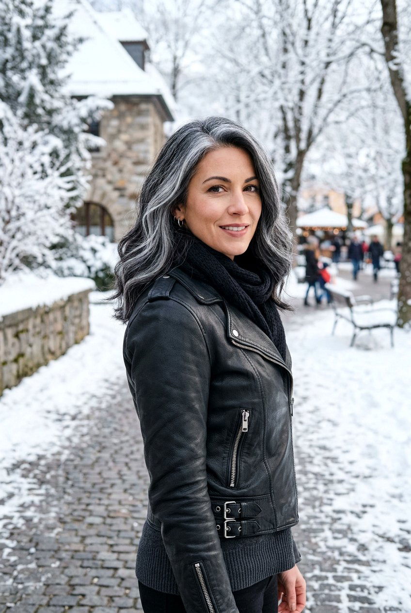 Charcoal And Silver Blend - 20 natural looking gray blend hair color - 20 natural looking gray blend hair color