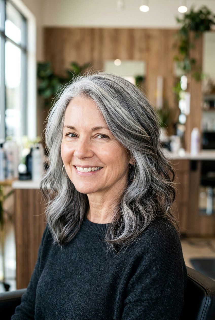 Charcoal Lowlights For Gray Hair - 20 gray blending hair color - 20 gray blending hair color