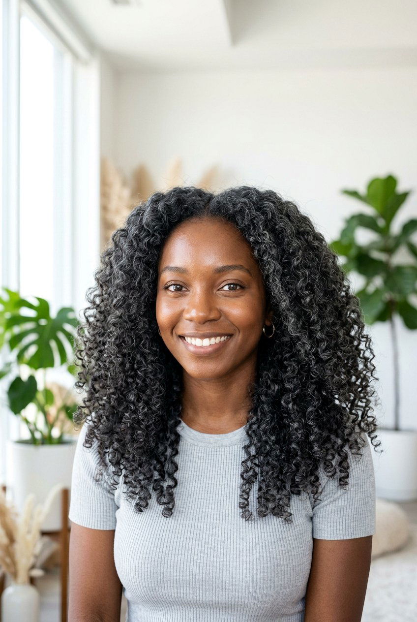 Charcoal black hair - 20 natural black hair color ideas - 20 natural black hair color ideas