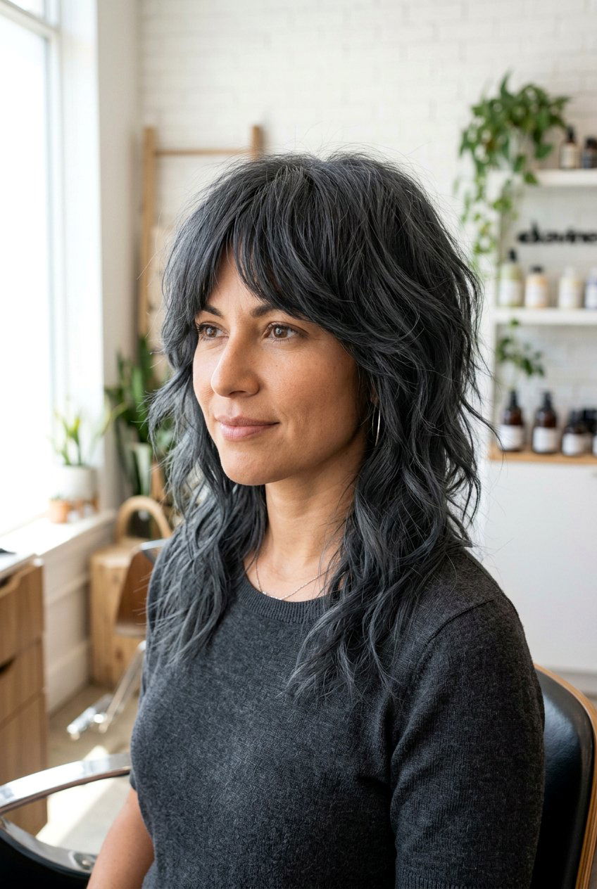 Charcoal gray hair - 20 smoky gray hair color - 20 smoky gray hair color