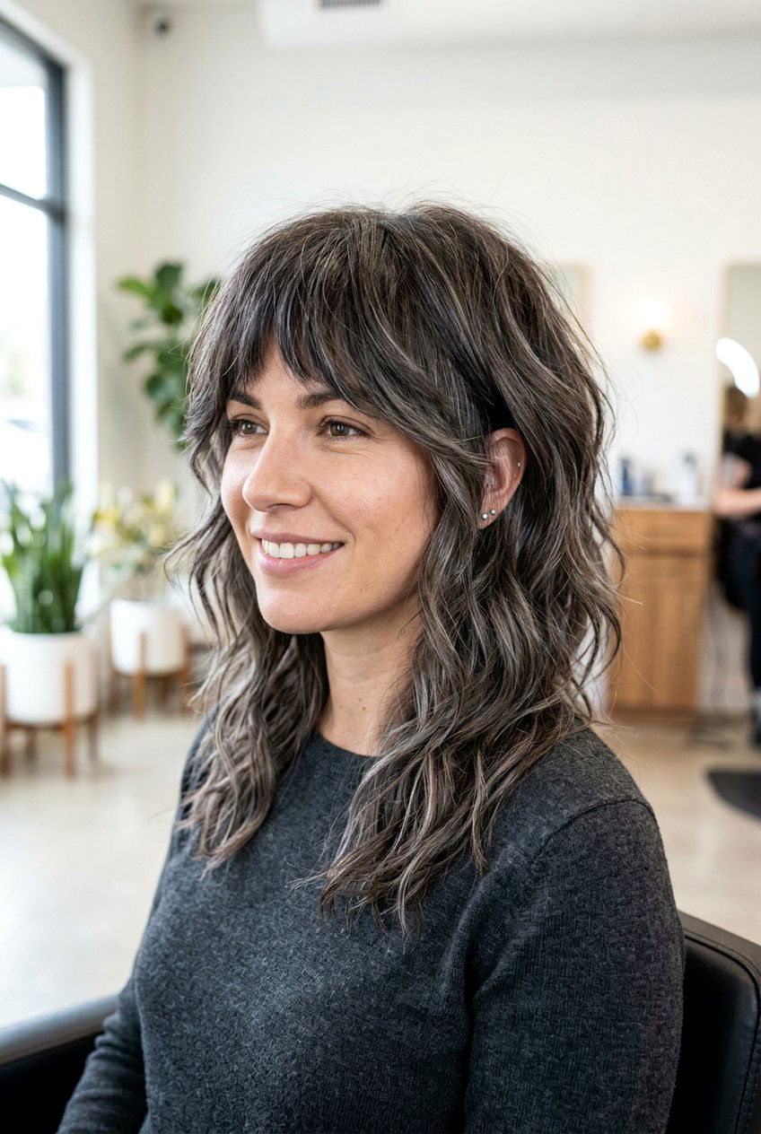 Charcoal grey brunette - 20 smoky brunette hair color - 20 smoky brunette hair color