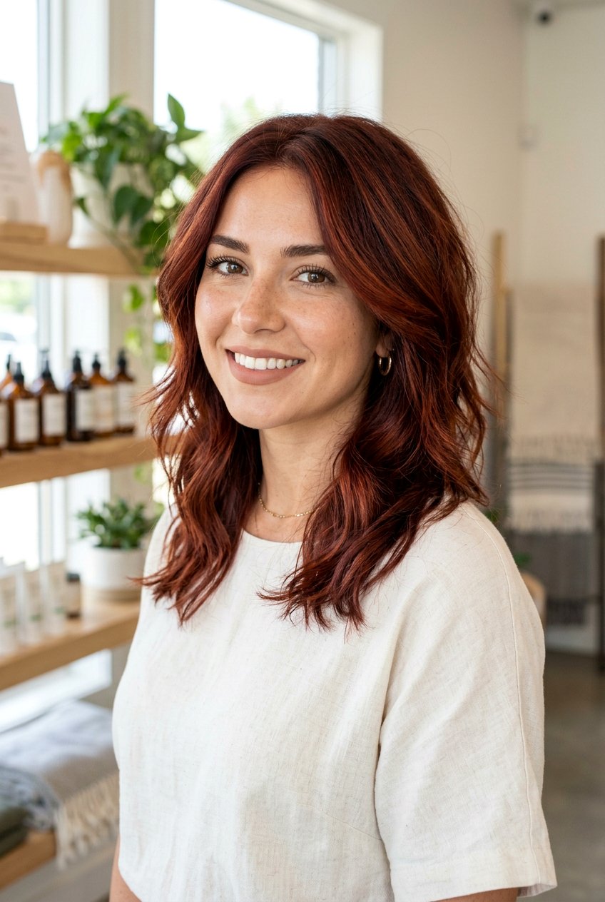 Cherry Auburn - 20 chestnut auburn hair color - 20 chestnut auburn hair color