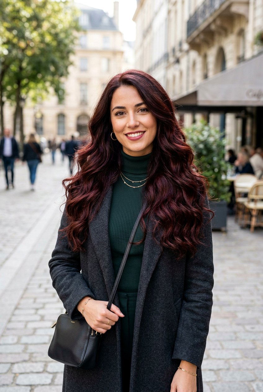 Cherry Cola Brunette Hair Color - 20 cool brunette hair color ideas - 20 cool brunette hair color ideas