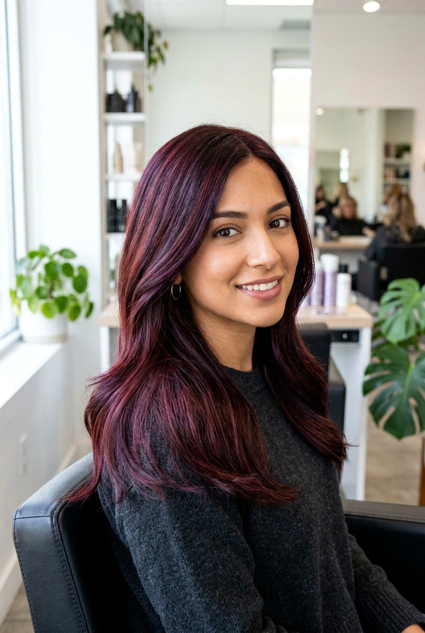 Cherry Cola Hair Color - 20 fall hair color ideas - 20 fall hair color ideas