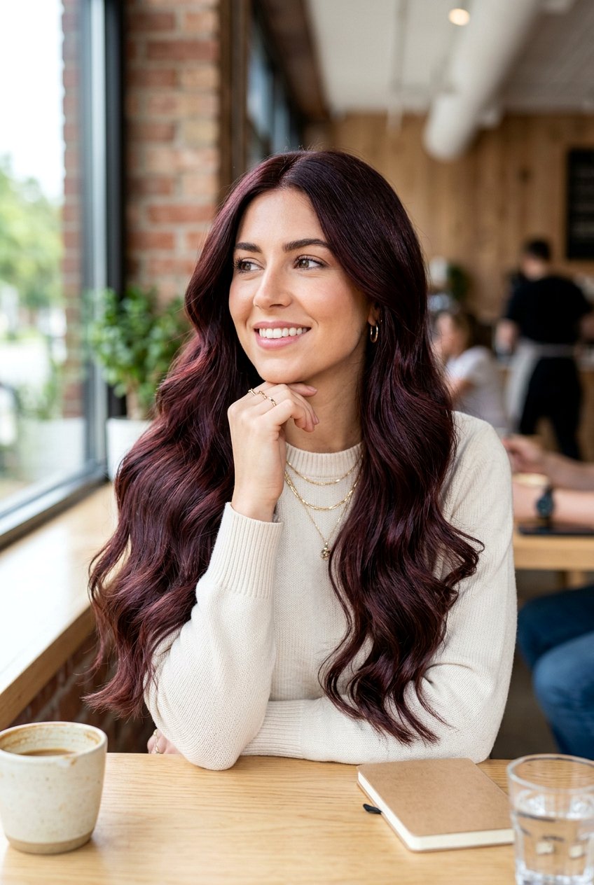 Cherry Cola Hair Color - 20 red hair makeover ideas - 20 red hair makeover ideas