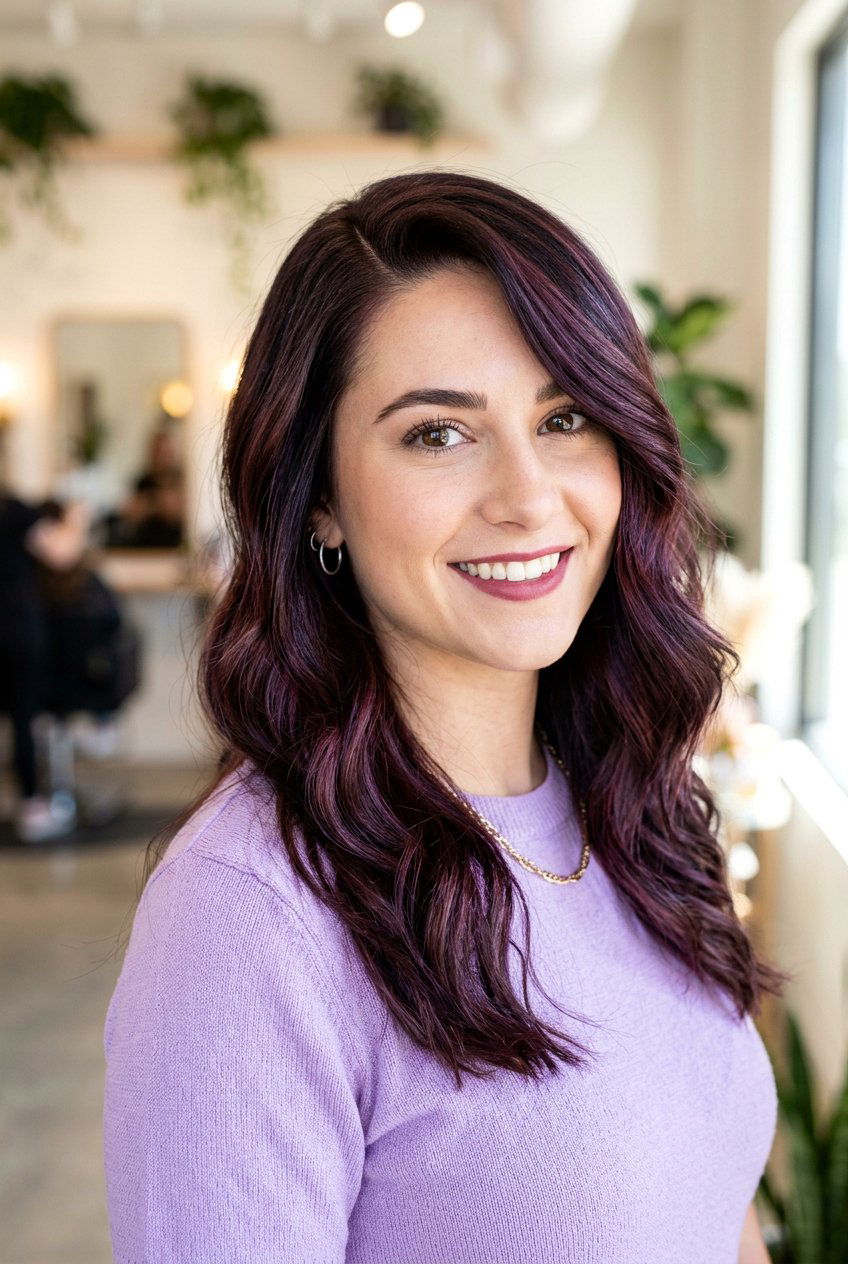 Cherry Cola Highlights with Plum Undertones - 20 dark cherry cola highlights - 20 dark cherry cola highlights