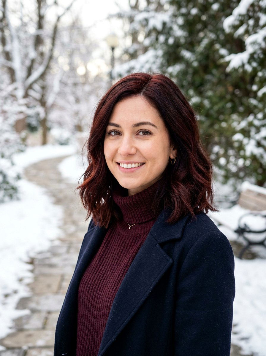 Cherry Cola Long Bob - 20 red bob hair color ideas - 20 red bob hair color ideas