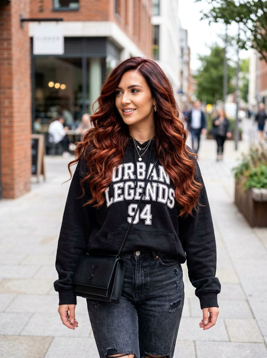 Cherry Cola Red Brown Balayage - 20 rich red brown balayage - 20 rich red brown balayage