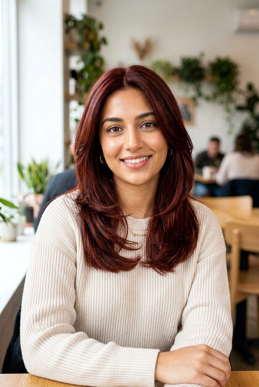 Cherry Cola Red For Olive Skin - 20 best red hair color for olive skin - 20 best red hair color for olive skin