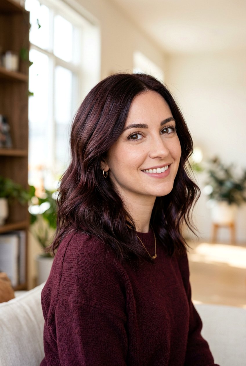 Cherry Mocha Brunette - 20 dimensional brunette for fine hair women - 20 dimensional brunette for fine hair women