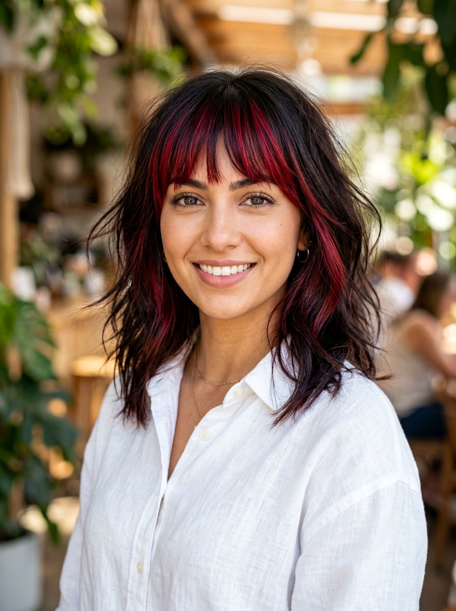 20 Cherry Red Balayage Ideas for a Sizzling Summer Look