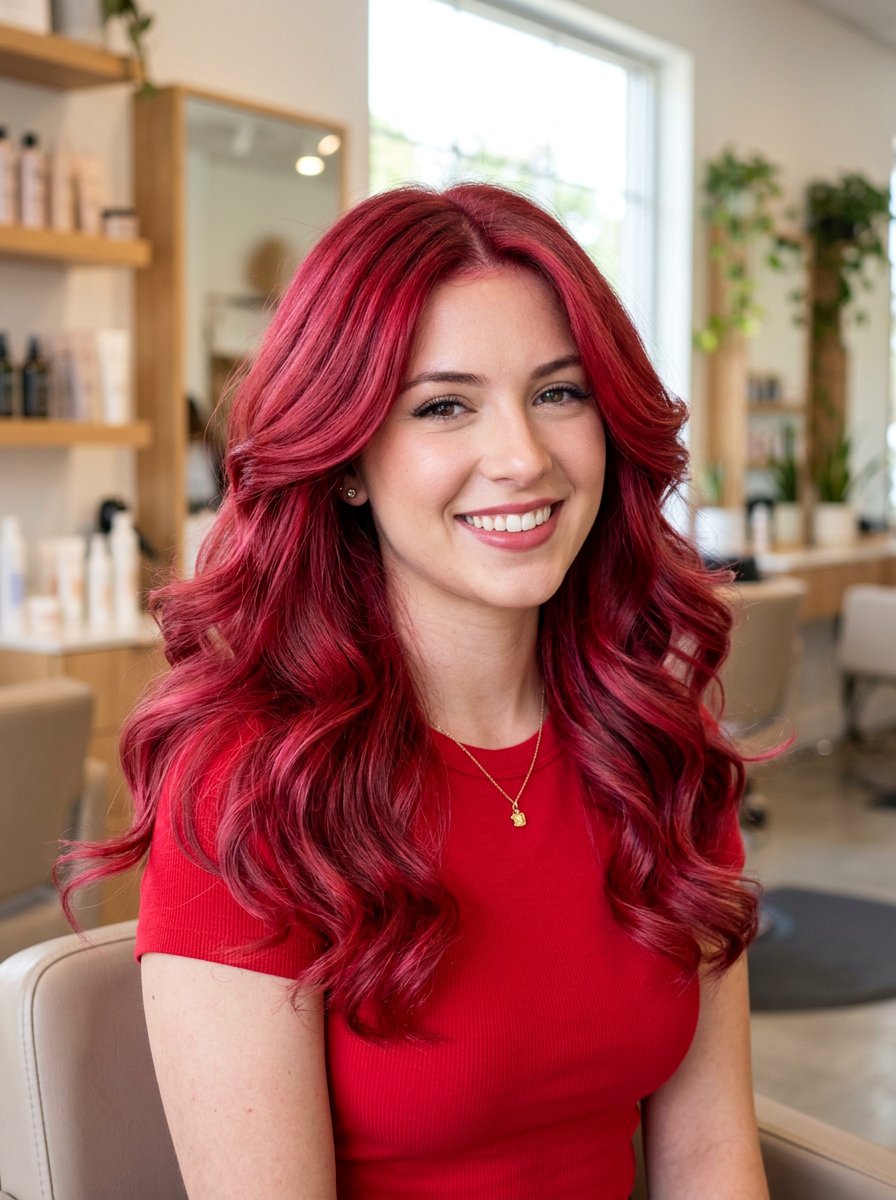 Cherry Red Hair Color - 20 trendy red hair color 2026 - 20 trendy red hair color 2026