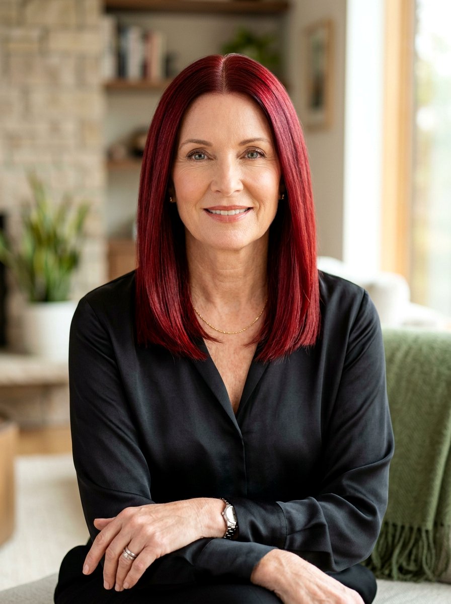 20 Gorgeous Red Refresh For Older Women Hair Color Ideas