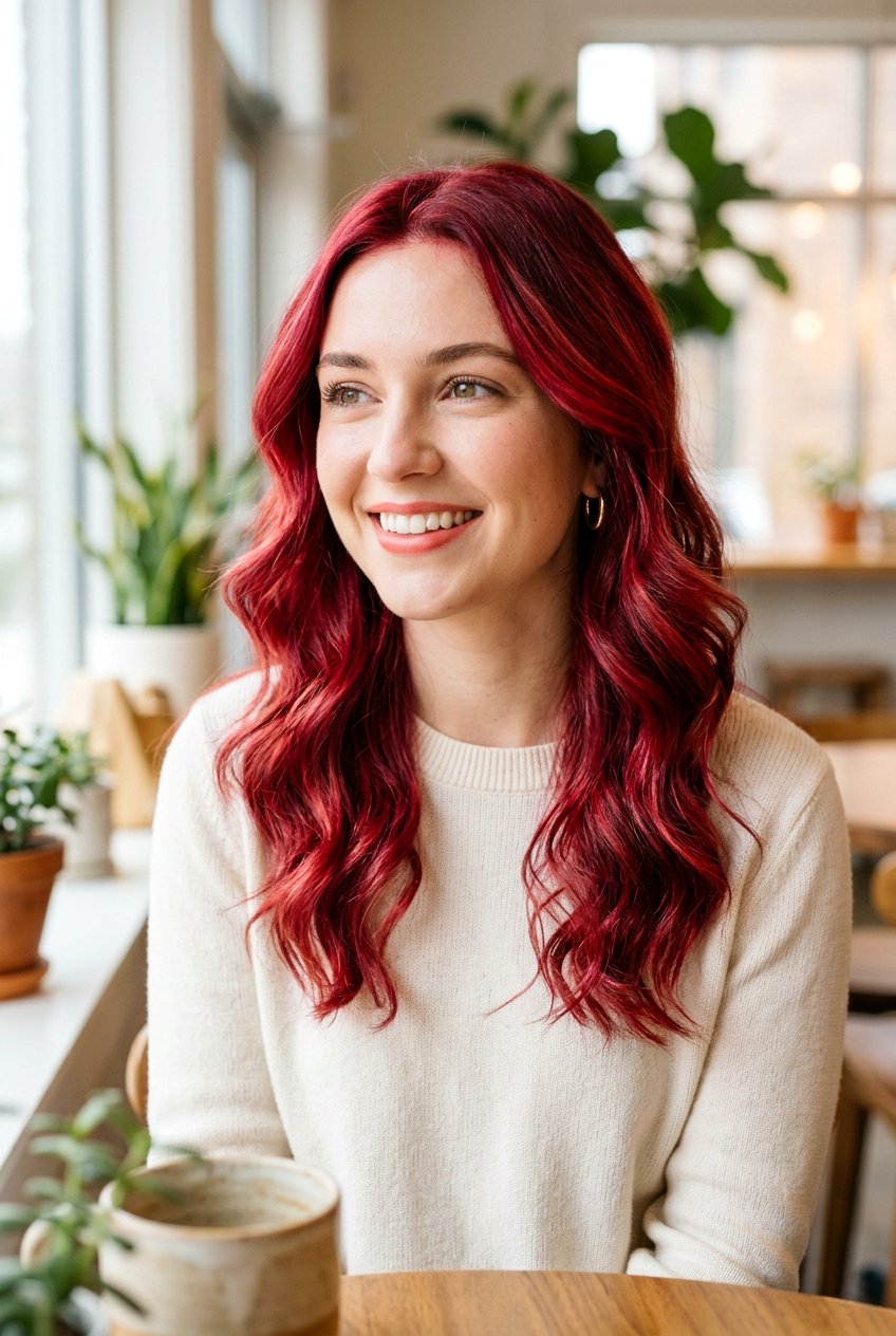 Cherry Ruby Red Hair Color - 20 ruby red hair color - 20 ruby red hair color