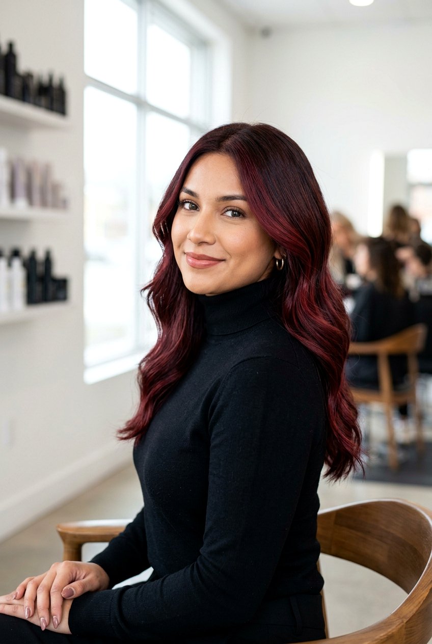 Cherry velvet brunette balayage - 20 cherry brunette balayage - 20 cherry brunette balayage