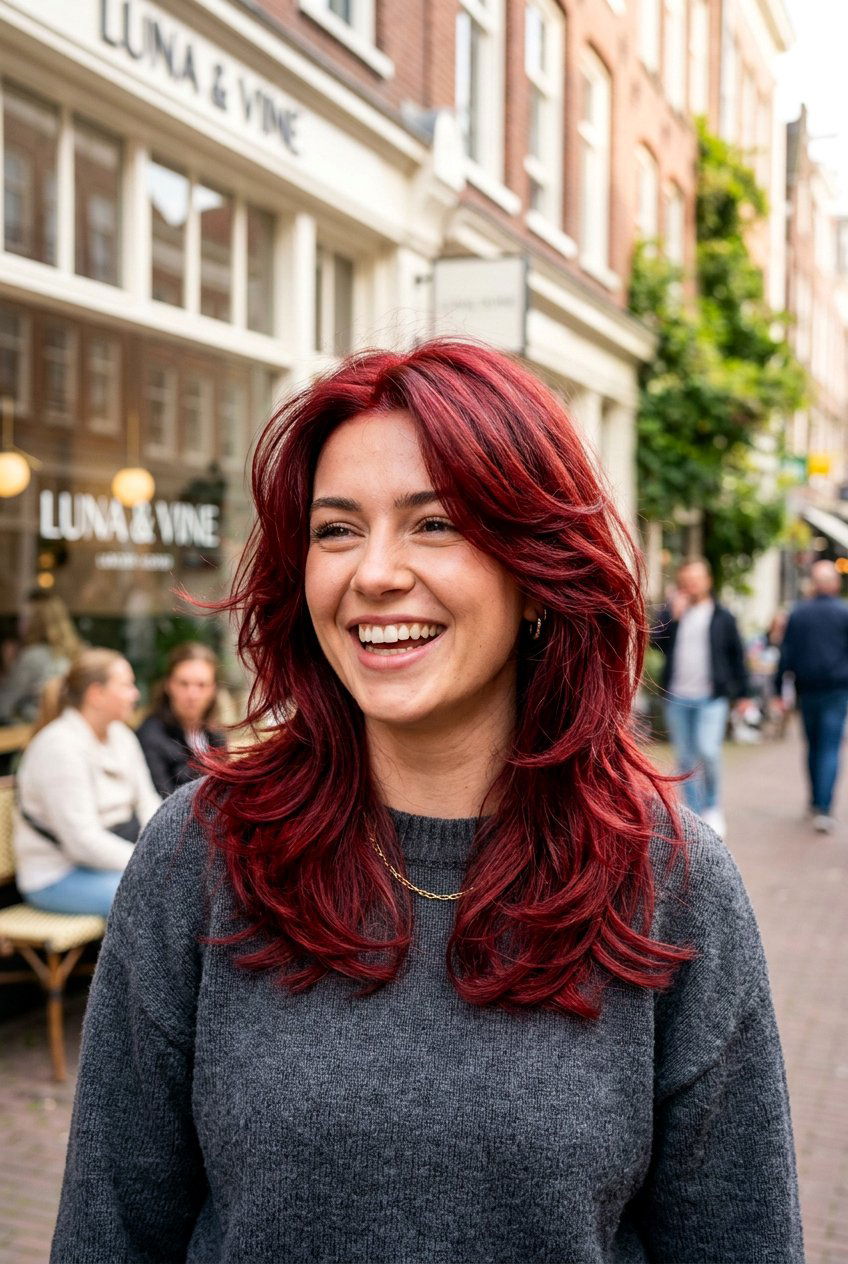 Cherry wine red hair color - 20 wine red hair color - 20 wine red hair color