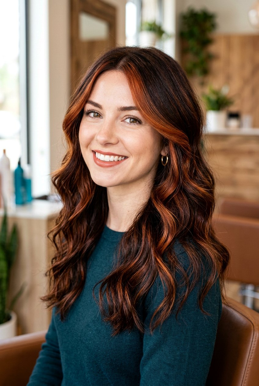 Chestnut Auburn Highlights - 20 chestnut auburn hair color - 20 chestnut auburn hair color