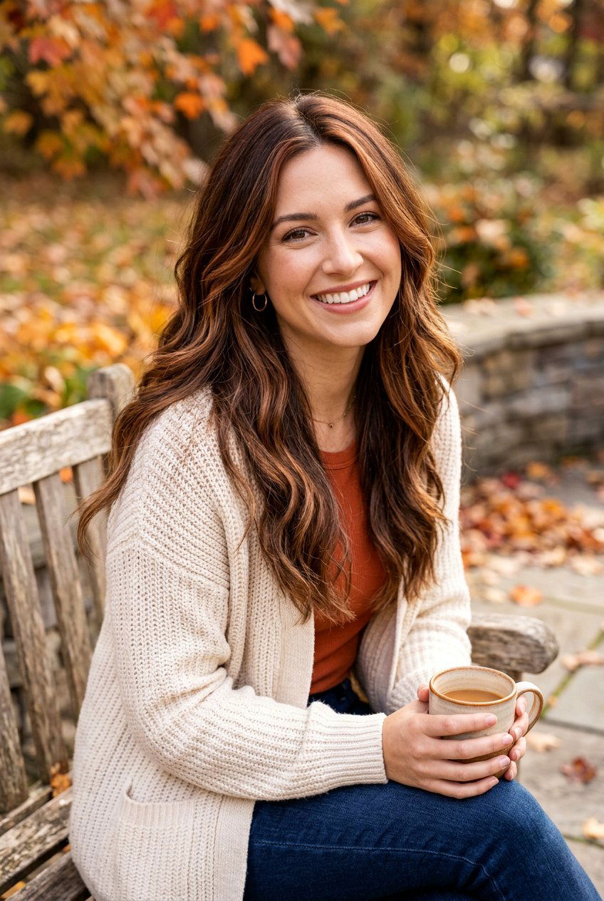Chestnut Brown Balayage - 20 mature women brunette balayage ideas - 20 mature women brunette balayage ideas