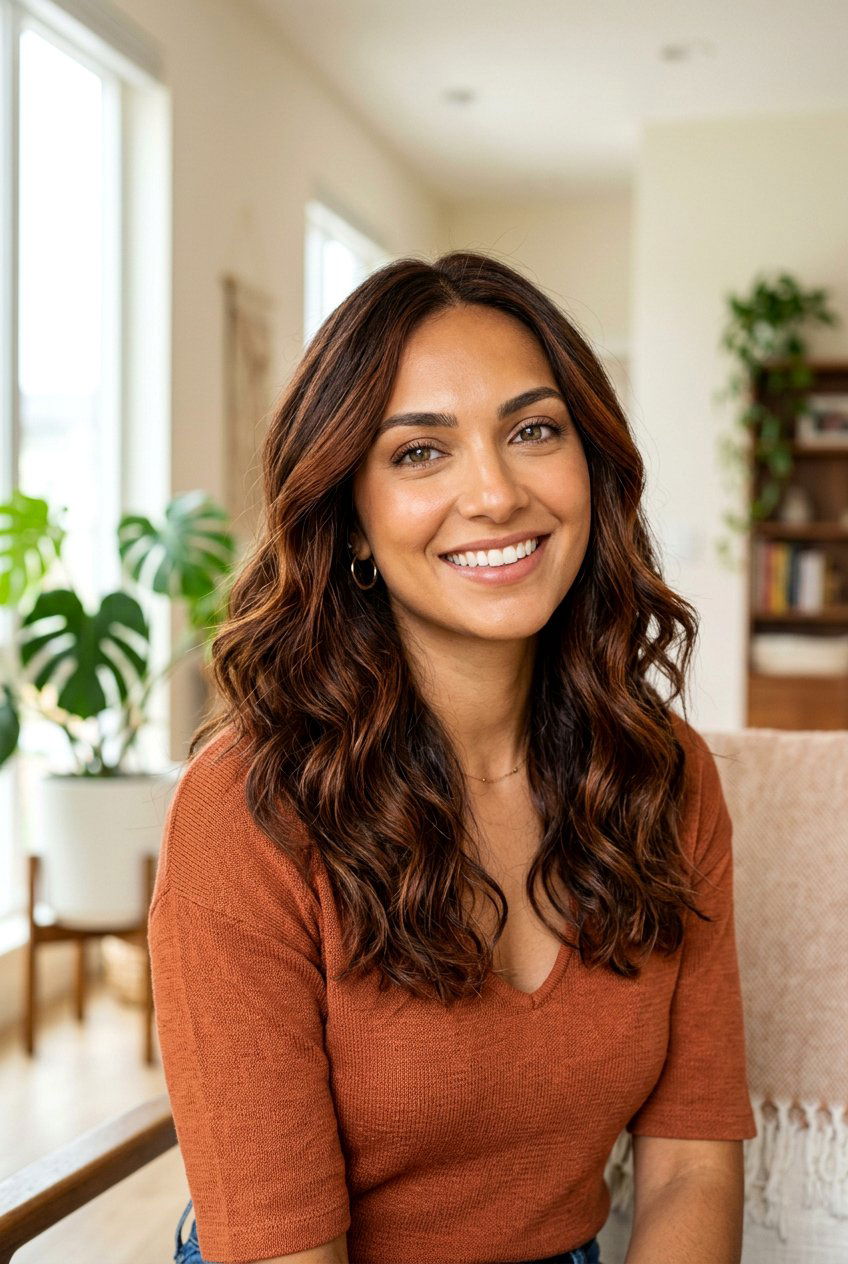 Chestnut Brown For Olive Skin - 20 glossy chestnut brown hair color - 20 glossy chestnut brown hair color