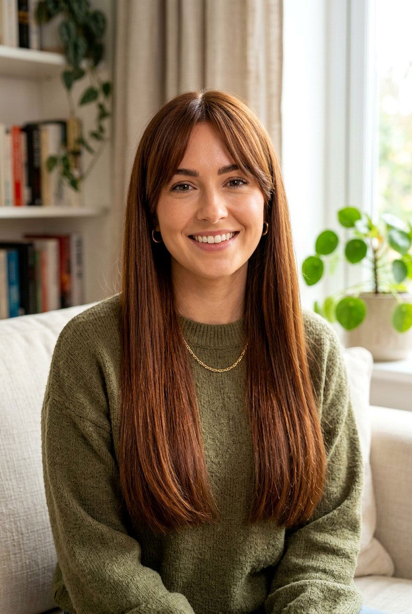 Chestnut Brown Hair Color - 20 low maintenance hair color for brunettes - 20 low maintenance hair color for brunettes