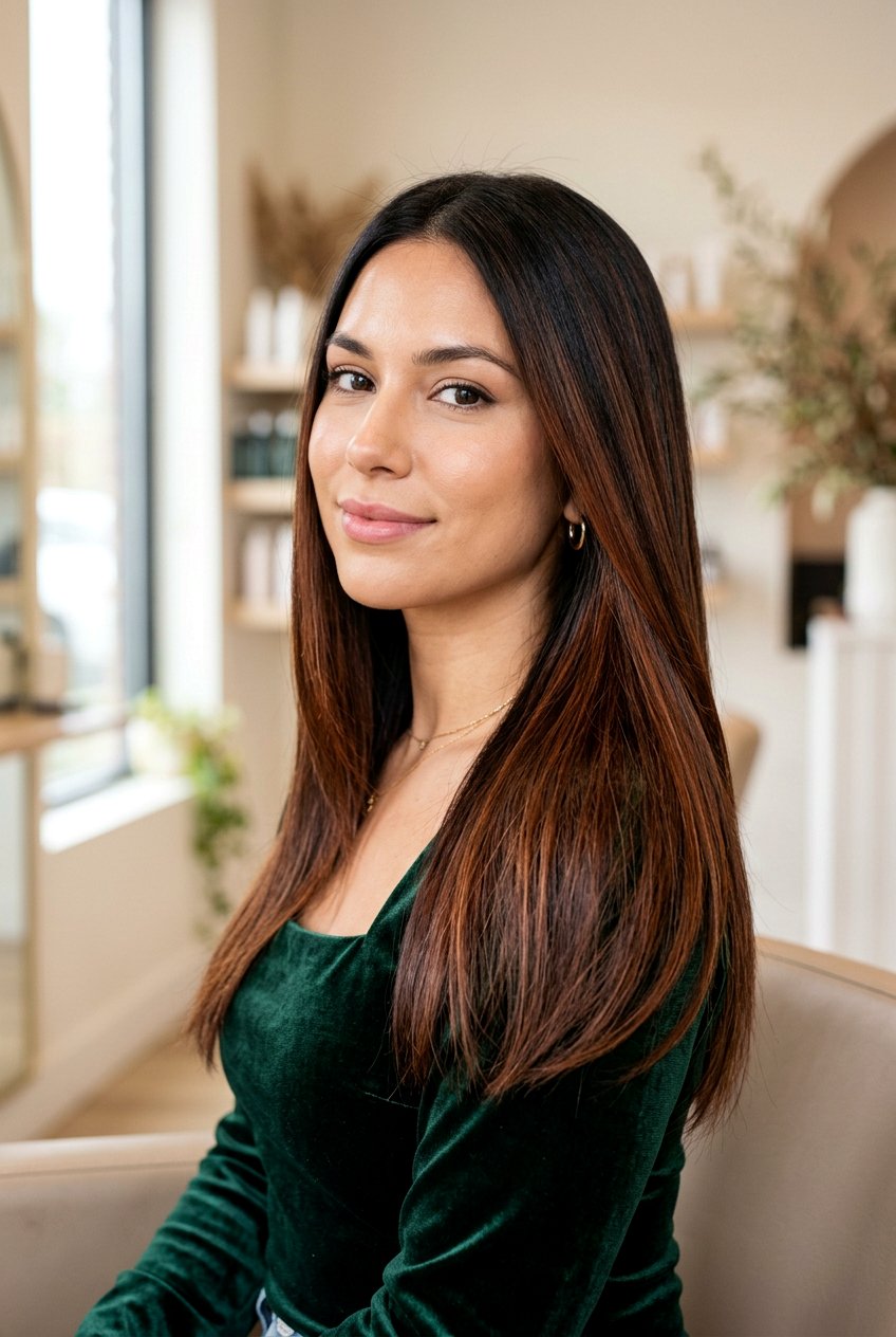 Chestnut Brown Highlights - 20 natural looking highlights for brown hair - 20 natural looking highlights for brown hair