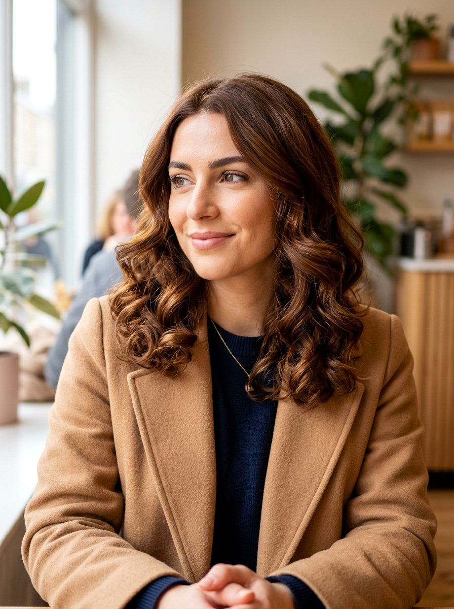 Chestnut Brown Mid Length Hair - 20 older women classy hair color ideas - 20 older women classy hair color ideas