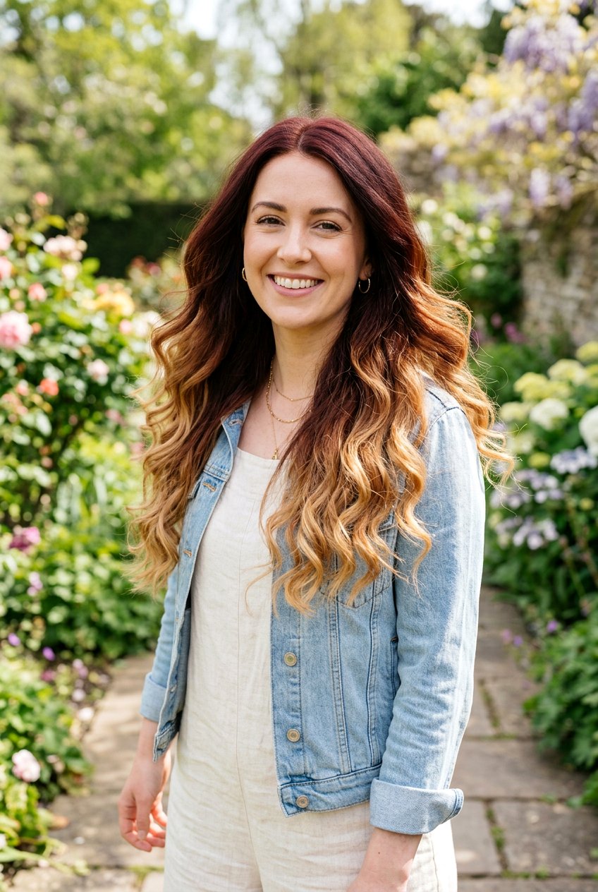 Chestnut Brown to Warm Blonde Soft Ombre - 20 soft ombre on brown hair - 20 soft ombre on brown hair