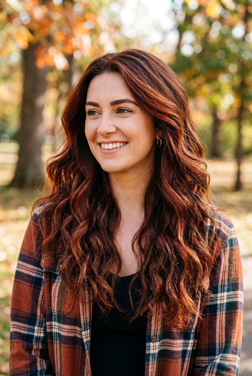 Chestnut Brunette Balayage - 20 modern brunette balayage ideas - 20 modern brunette balayage ideas