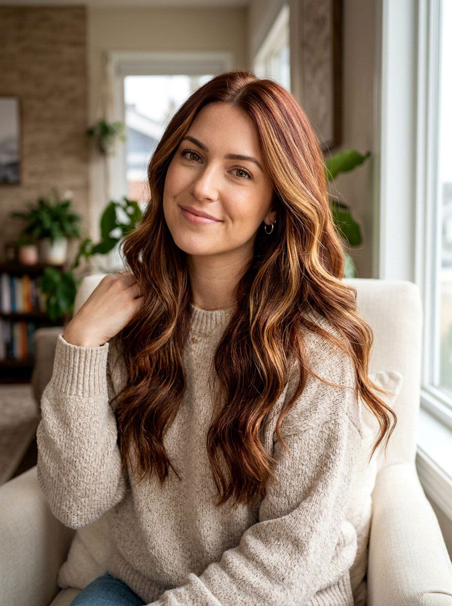 Chestnut Golden Brown Hair - 20 summer golden brunette highlights - 20 summer golden brunette highlights