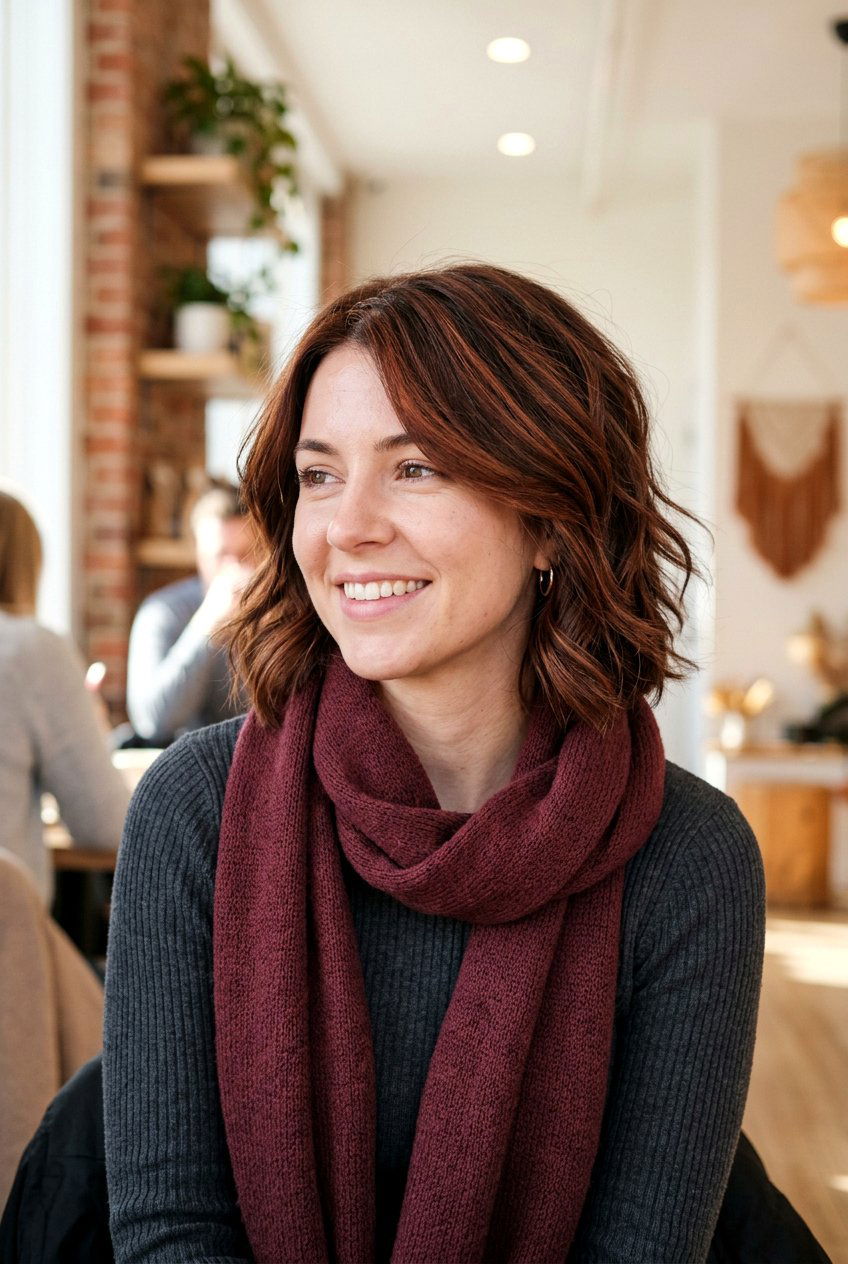 Chestnut Highlights For Layered Bob - 20 brunette highlights for mature bob - 20 brunette highlights for mature bob