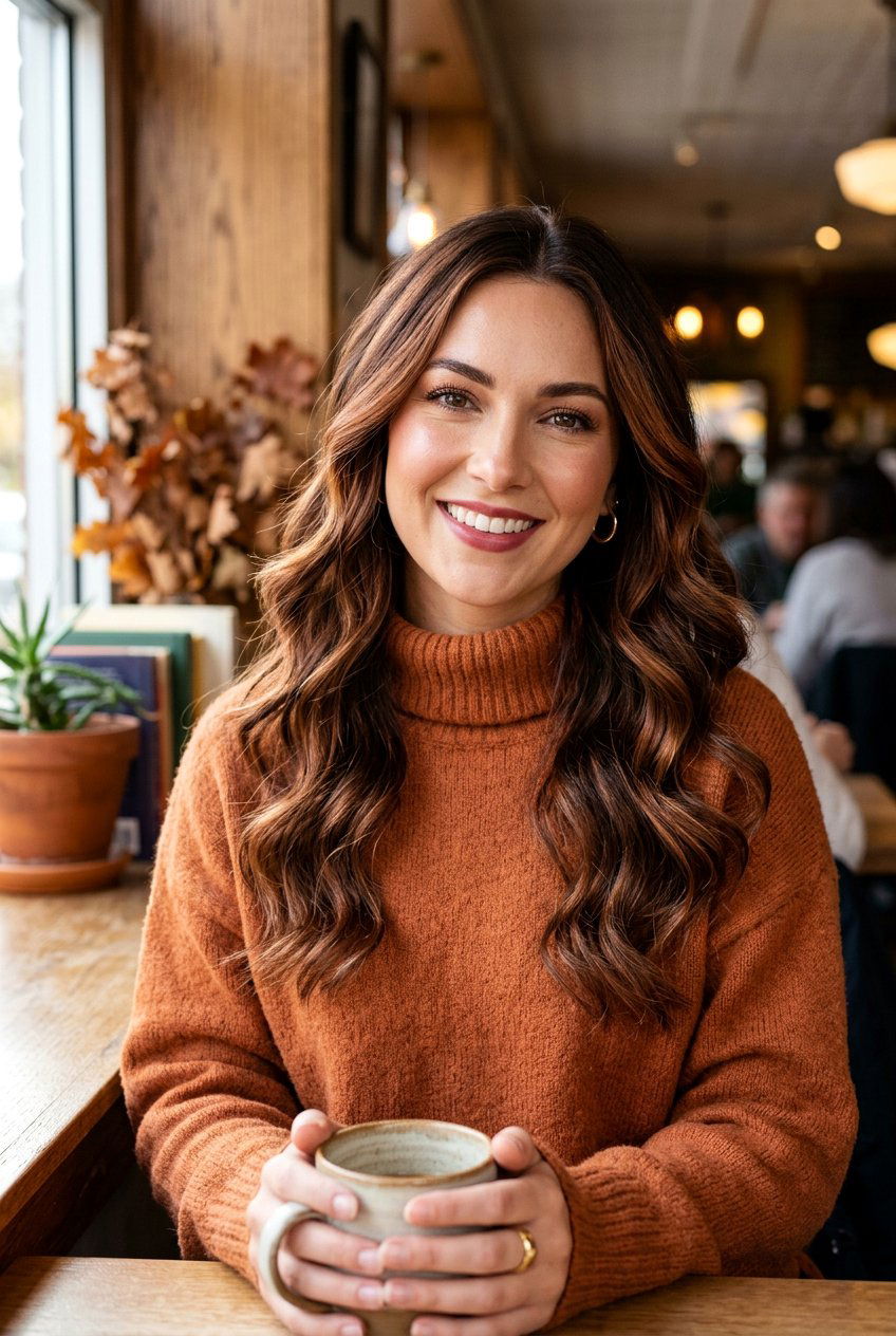 Chestnut Mahogany Balayage On Brunette Hair - 20 mahogany balayage on brunette hair - 20 mahogany balayage on brunette hair