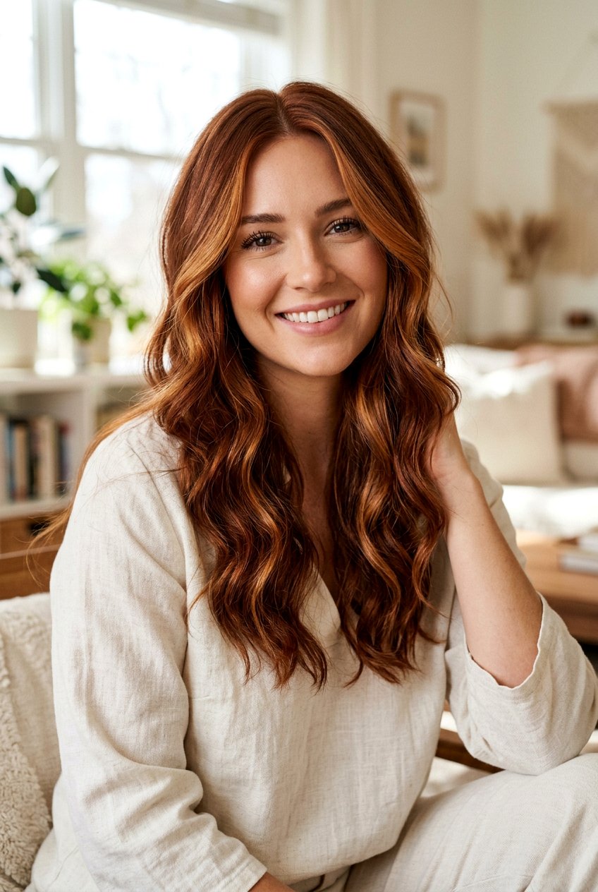 Chestnut Red Hair Color With Face Framing Pieces - 20 chestnut red hair color - 20 chestnut red hair color