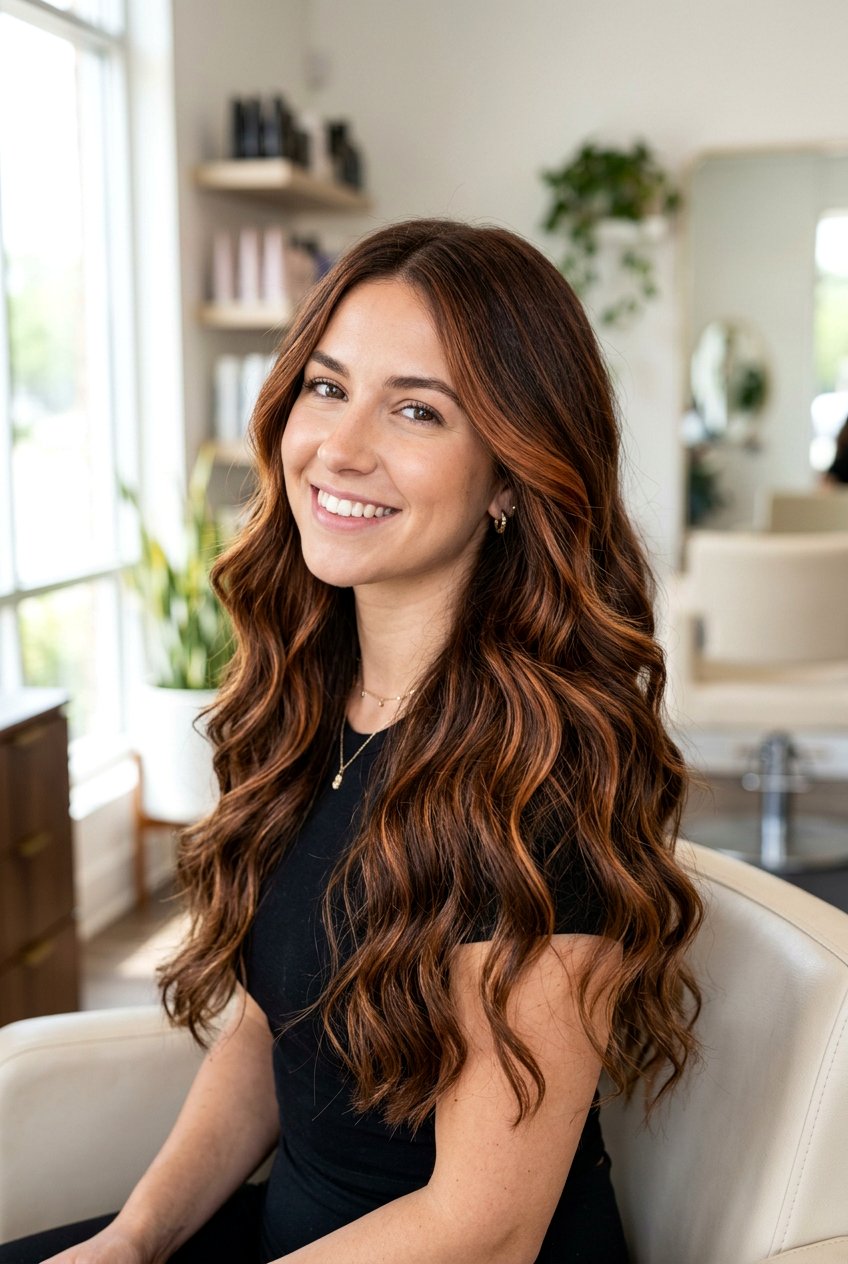 Chestnut and Caramel Ribbon Balayage - 20 caramel ribbon balayage - 20 caramel ribbon balayage