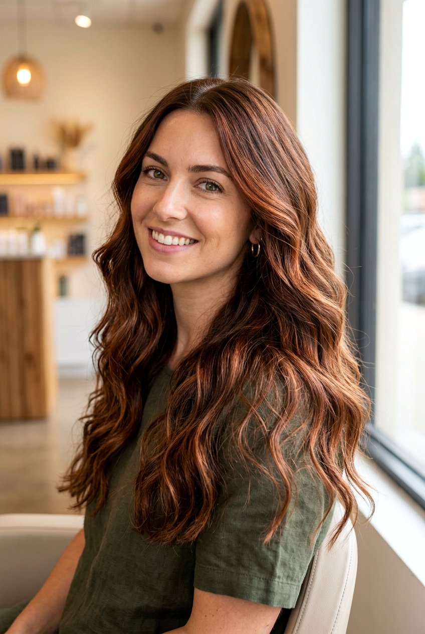 Chestnut brown hair with red highlights - 20 brown hair with red highlights - 20 brown hair with red highlights